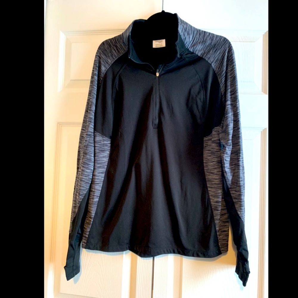 Danskin Now Long Sleeve Quarter Zip
